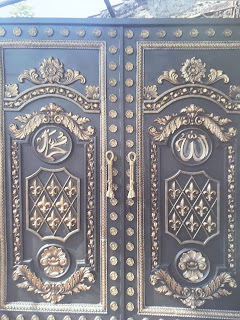 Pintu Head Pintu Klasik, Pintu Head Besi Tempa, Pintu Antik, Pintu Rumah Besi
