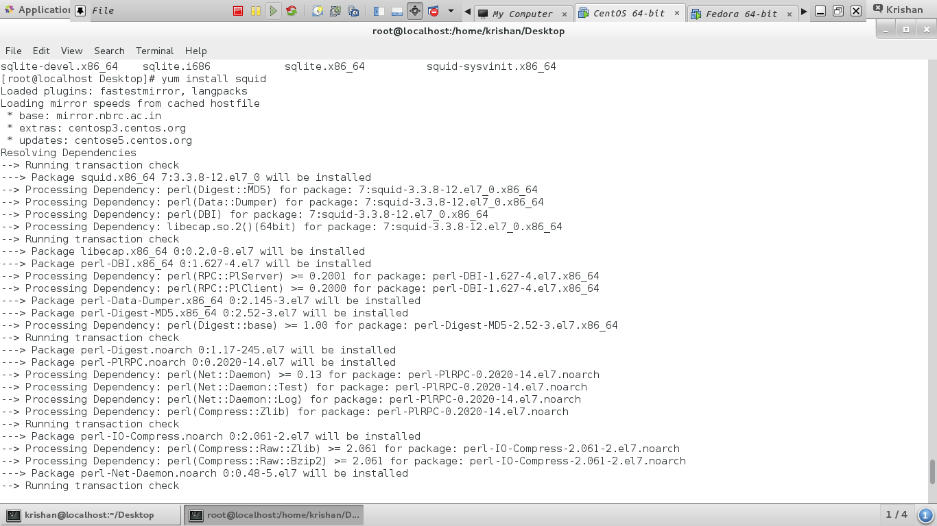Simple Squid (Proxy server) Configuration