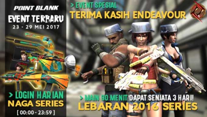 Event PB Garena 16 Mei 2017 Event PB Garena 16 Mei 2017 Terima Kasih Endeavour