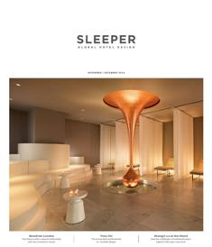 Sleeper. Global hotel design 57 - November & December 2014 | ISSN 1476-4075 | CBR 96 dpi | Bimestrale | Professionisti | Alberghi | Design | Architettura
Sleeper is the international magazine for hotel design, development and architecture.
Published six times per year, Sleeper features unrivalled coverage of the latest projects, products, practices and people shaping the industry. Its core circulation encompasses all those involved in the creation of new hotels, from owners, operators, developers and investors to interior designers, architects, procurement companies and hotel groups.
Our portfolio comprises a beautifully presented magazine as well as industry-leading events including the prestigious European Hotel Design Awards – established as Europe’s premier celebration of hotel design and architecture – and the Asia Hotel Design Awards, set to launch in Singapore in March 2015. Sleeper is also the organiser of Sleepover, an innovative networking event for hotel innovators.
Sleeper is the only media brand to reach all the individuals and disciplines throughout the supply chain involved in the delivery of new hotel projects worldwide. As such, it is the perfect partner for brands looking to target the multi-billion pound hotel sector with design-led products and services.