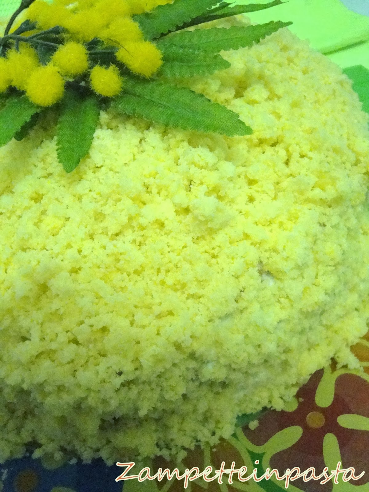 Torta Mimosa - Ricetta Festa della Donna