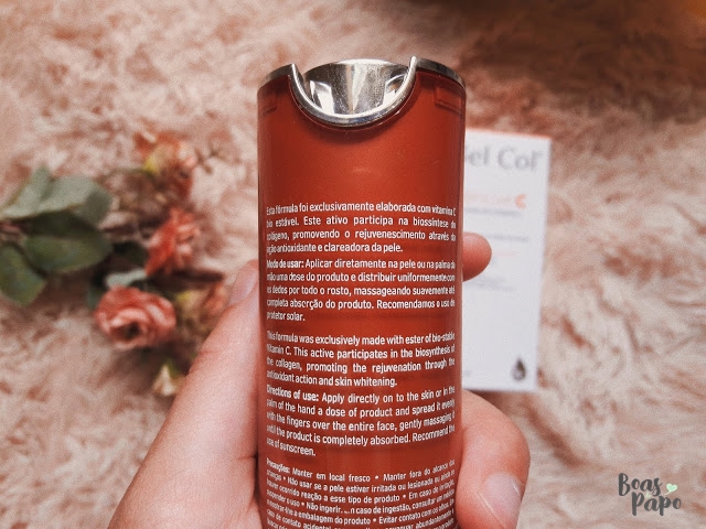 #EuTestei: Vitamina C Bel Col Bio C Fluido Anti idade