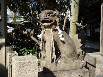式内比賣許曾神社狛犬 式内比賣許曾神社狛犬