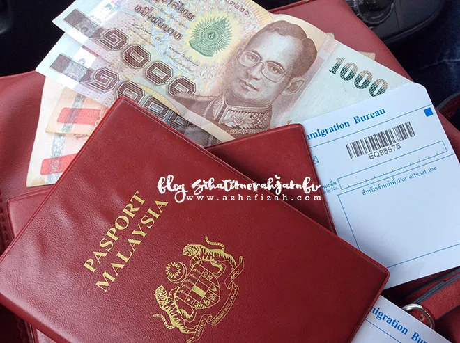 cara masuk thailand guna passport