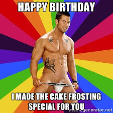 gay happy birthday meme