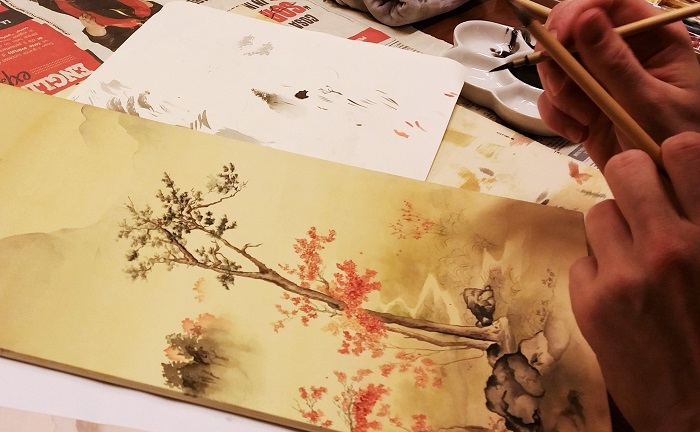 I corsi di pittura giapponese