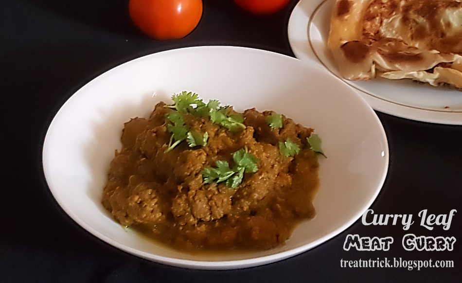 TREAT & TRICK CURRY LEAF MEAT CURRY RECIPE