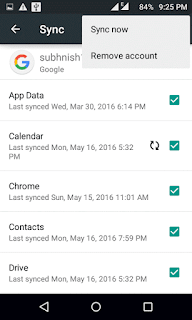 reset google account to fix google play store