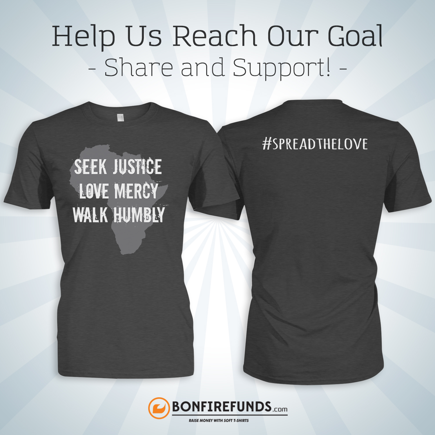 We have adoption t-shirts available for sale!