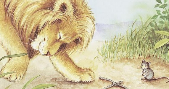 Teks Storytelling The Lion And The Mouse