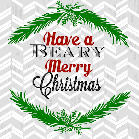 Have a Beary Merry Christmas Gift Idea with Honey Bear for Neighbor, Friend, and Teacher Gifts