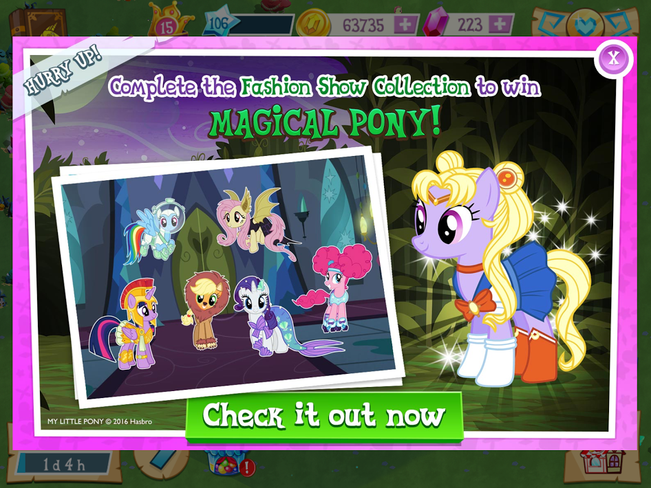 Equestria Daily Mlp Stuff Magical Girl Pony Added To Mlp Game