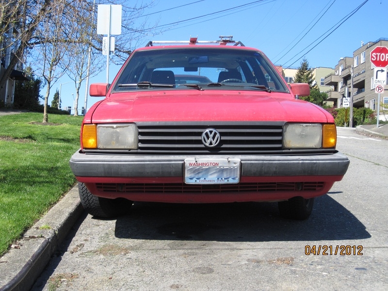 Seattle's Parked Cars: 1988 VW Quantum Syncro