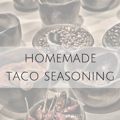 Simple homemade taco seasoning