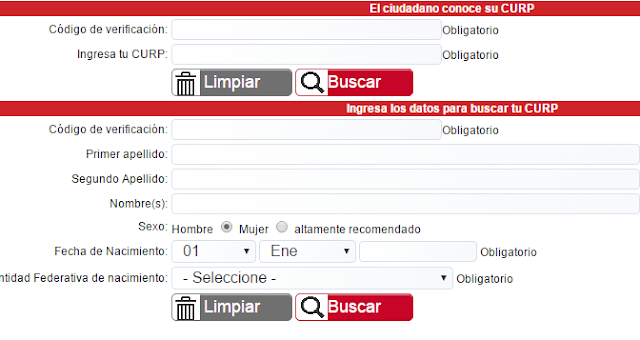 CURP CURP | Consulta y Sacar en linea gratis para imprimir verde 2016 2017 2018