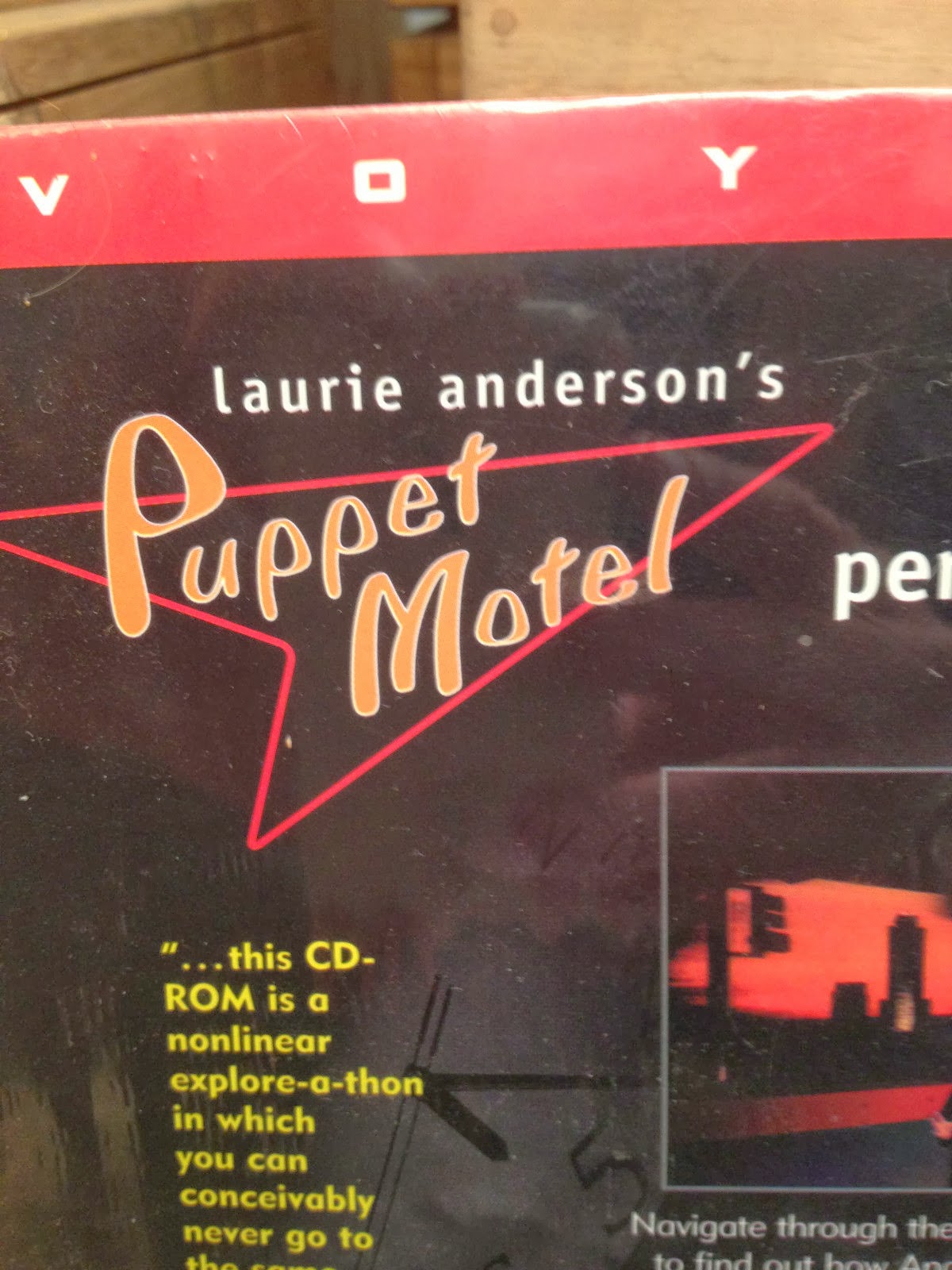 Artists' Books and Multiples Laurie Anderson Puppet Motel