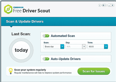 Free Driver Scout update