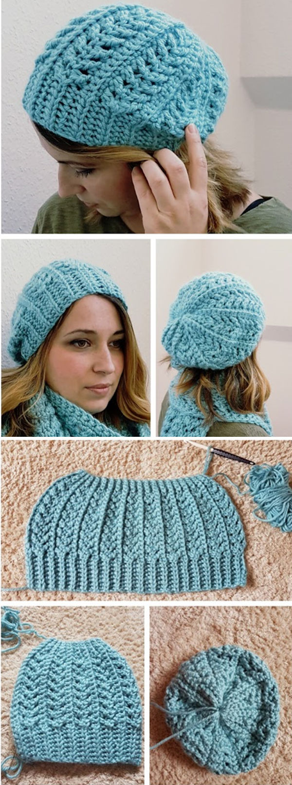 Go with the Flow Hat - Free Crochet Pattern