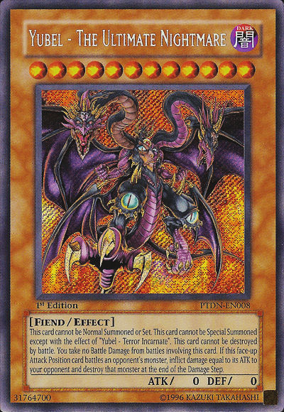 Carte yu gi oh yubel cauchemar