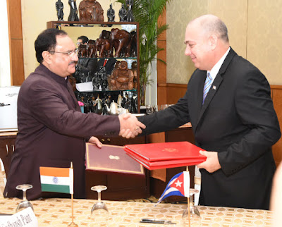 India and Cuba Join Hands For Cooperation in the Health Sector 