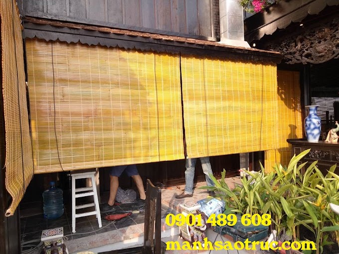 DÙNG MÀN SÁO NỨA CHE MƯA NẮNG TỐT