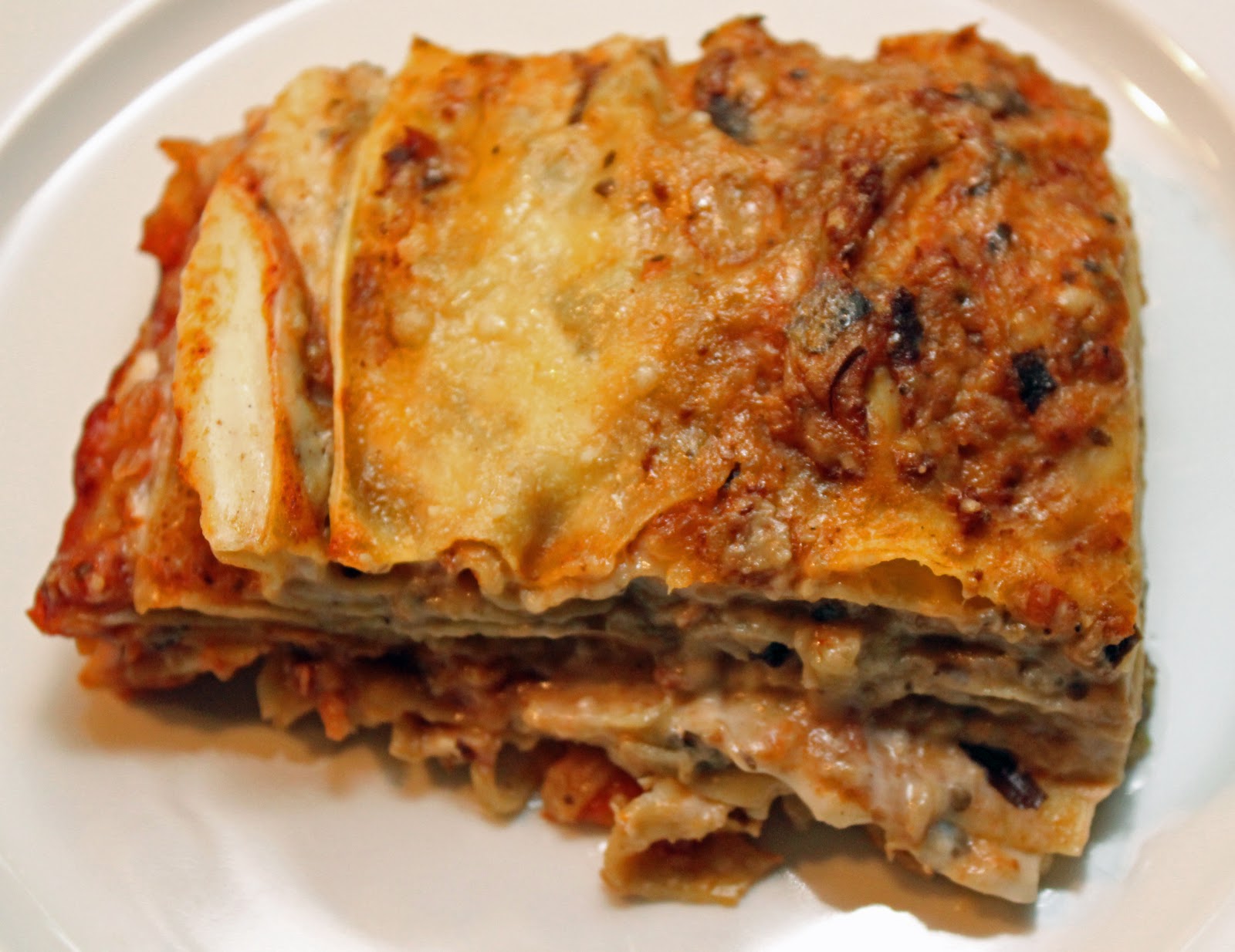 Nuts about food: Moussaka-inspired lasagna
