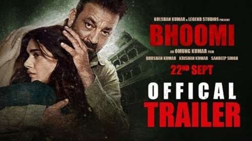 Bhoomi 2017 Hindi HD Official Trailer 720p