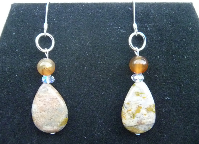 Two Stone earrings