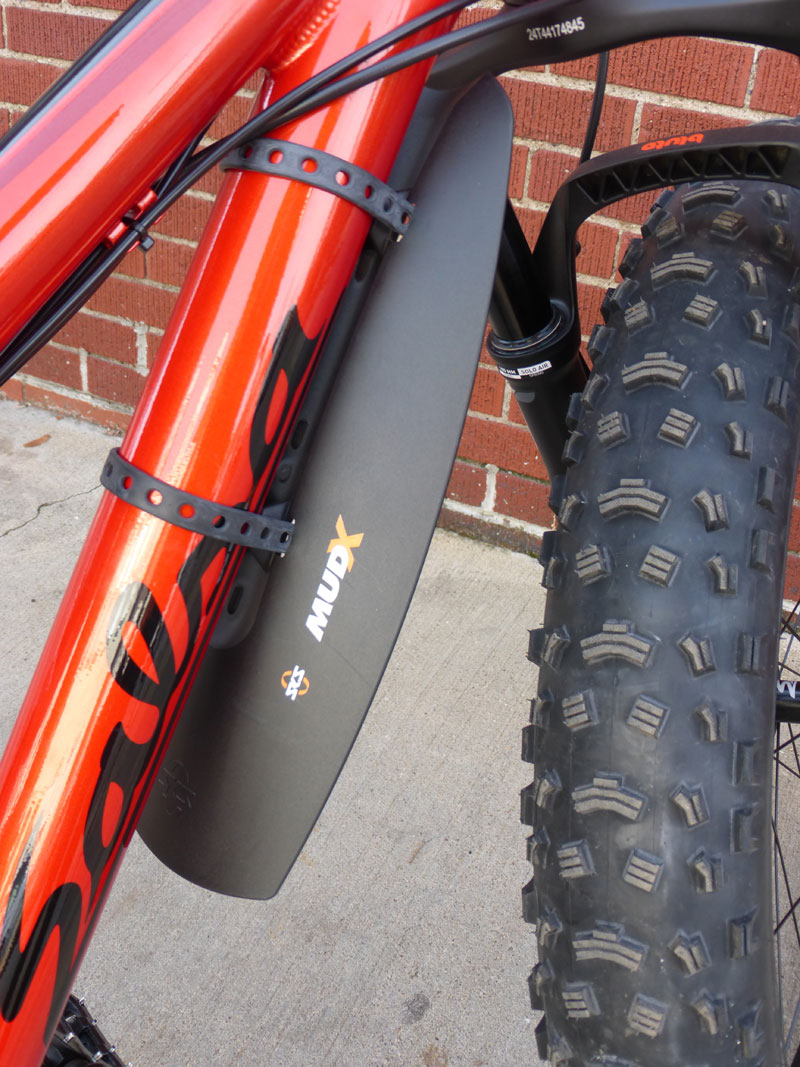 mudguard for fat tyre cycle