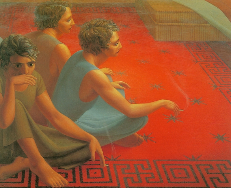 George Clair Tooker 1920-2011 | American Magic Realist painter George Clair Tooker 1920-2011 | American Magic Realist painter