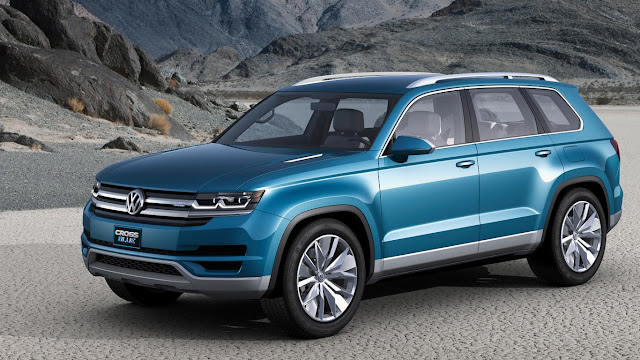 Volkswagen CrossBlue concept SUV Volkswagen CrossBlue concept SUV