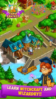 Farm Fantasy: Happy Magic Day in Wizard Harry Town APK - Free DOwnload ANdroid Game