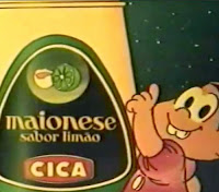 Propaganda da Maionese Cica com a participação da Mônica e do Cebolinha com paródia da canção "Estúpido Cupido".