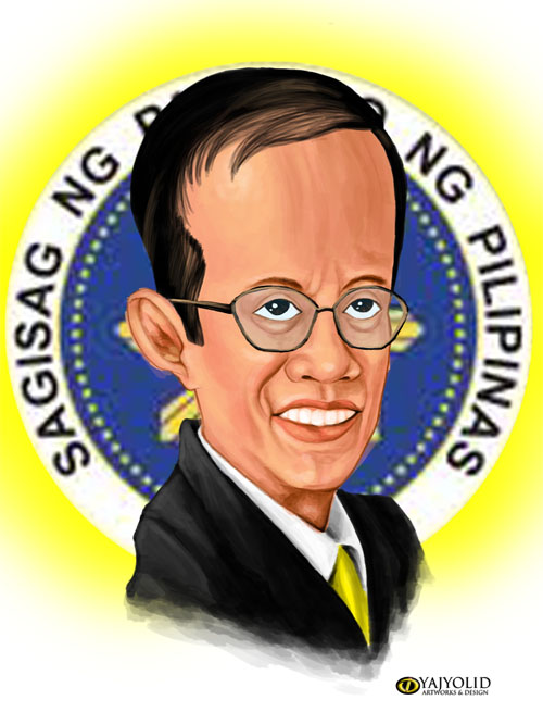 YAJYOLID: Caricature of President Benigno &ldquo;Noynoy&rdquo; Aquino III