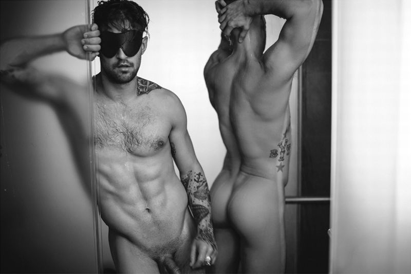 Provocative Will Wikle Nude with Benjamin Godfre.