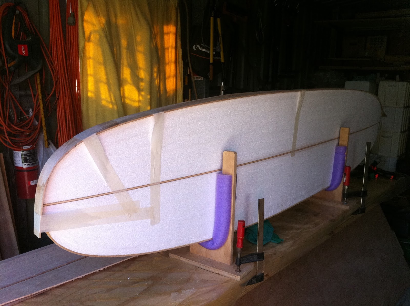 Wood Buddha - Building Wood Surfboards: Building a Foam Core Wood ...