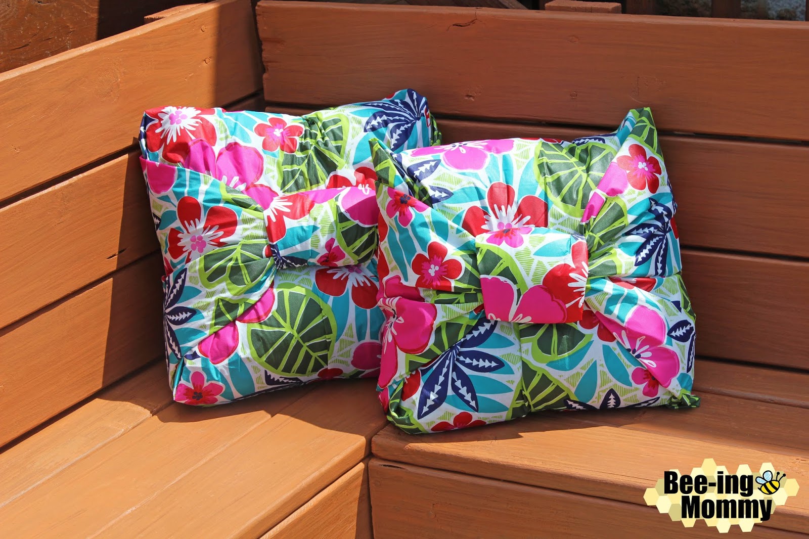 NoSew Outdoor Pillows