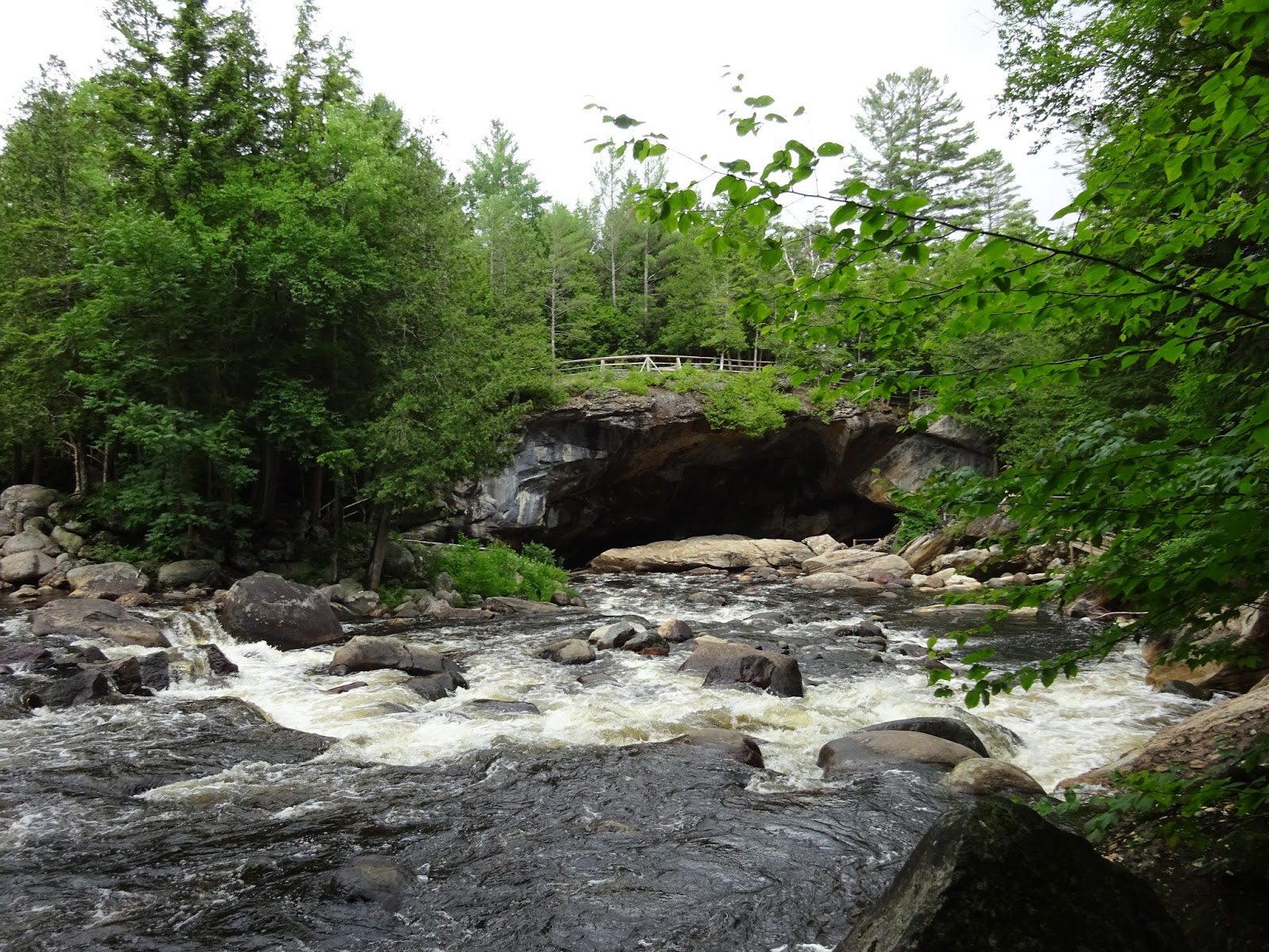 Explore Western New York Article about Natural Bridge and Caves in today's Buffalo News travel