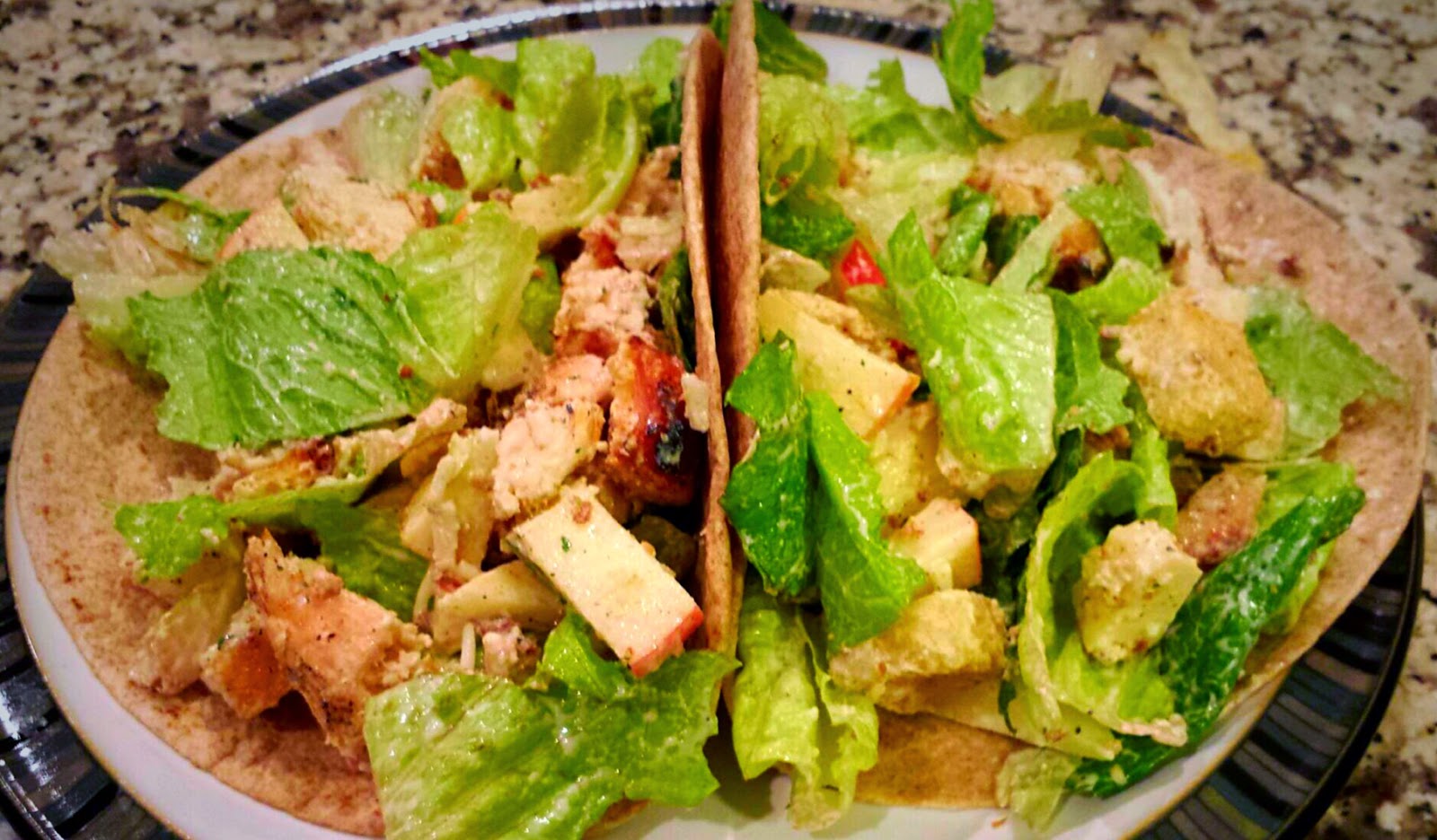 Health Chick: Chicken Caesar APPLE Wrap