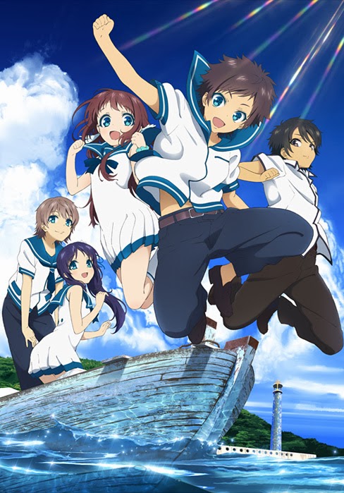 Nagi no Asukara x Iroduku x Aquatope Official Collaboration Visual : r/anime