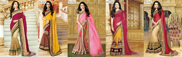  Embroidery Sarees Collection Online Shopping
