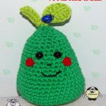 patron gratis pera amigurumi