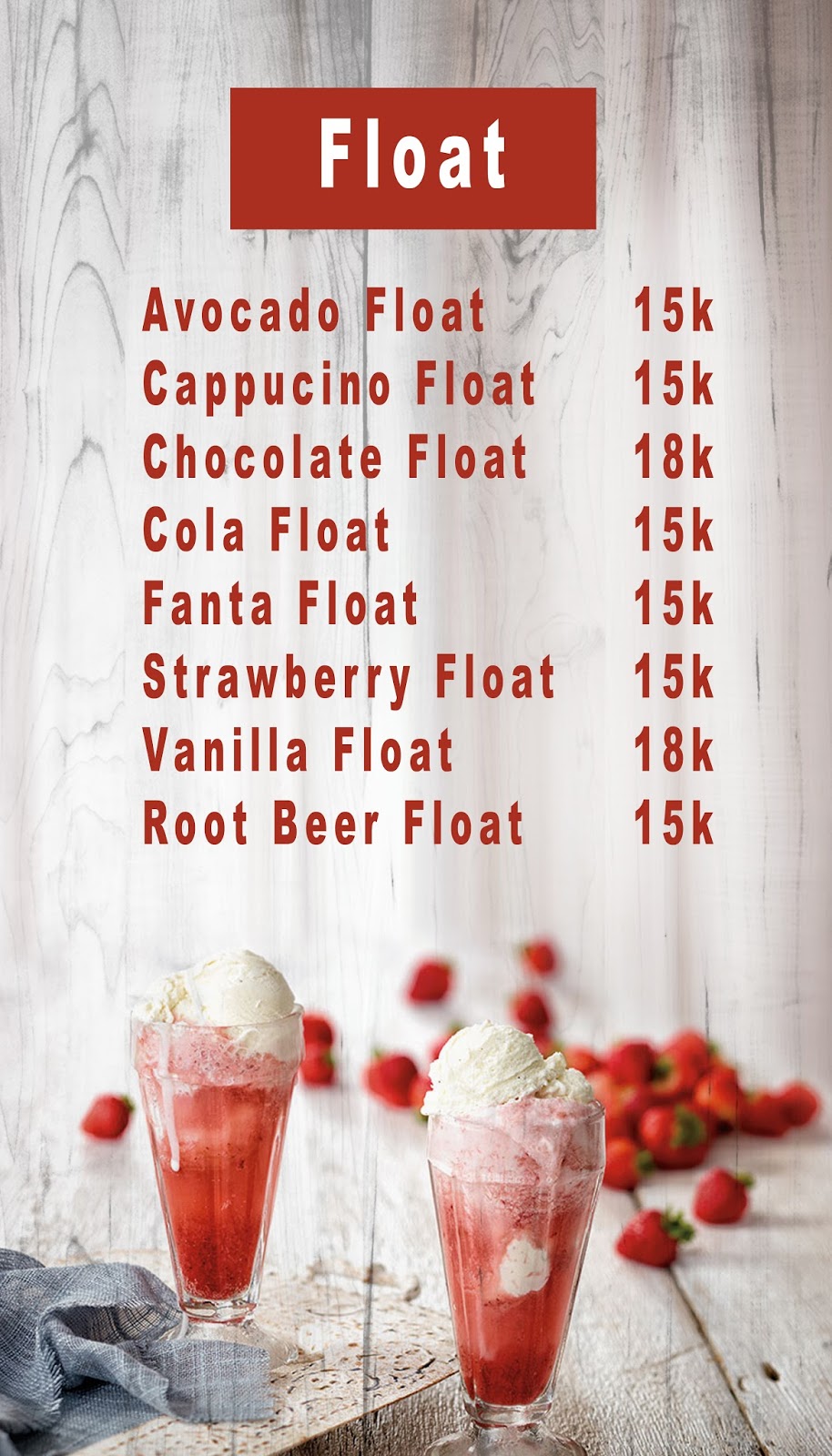 Raja Pedas Java Juice Bar Menu