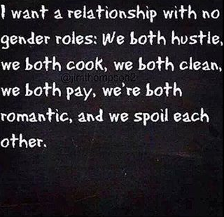 Traditional dating roles