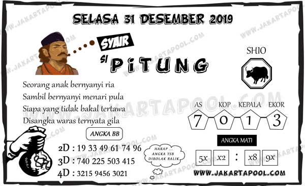 Syair Togel Hongkong 31 Desember 2019 Forum Syair Togel