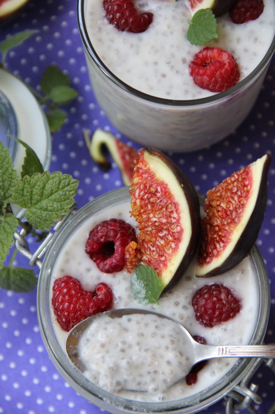 Kokosowy pudding z nasionami chia