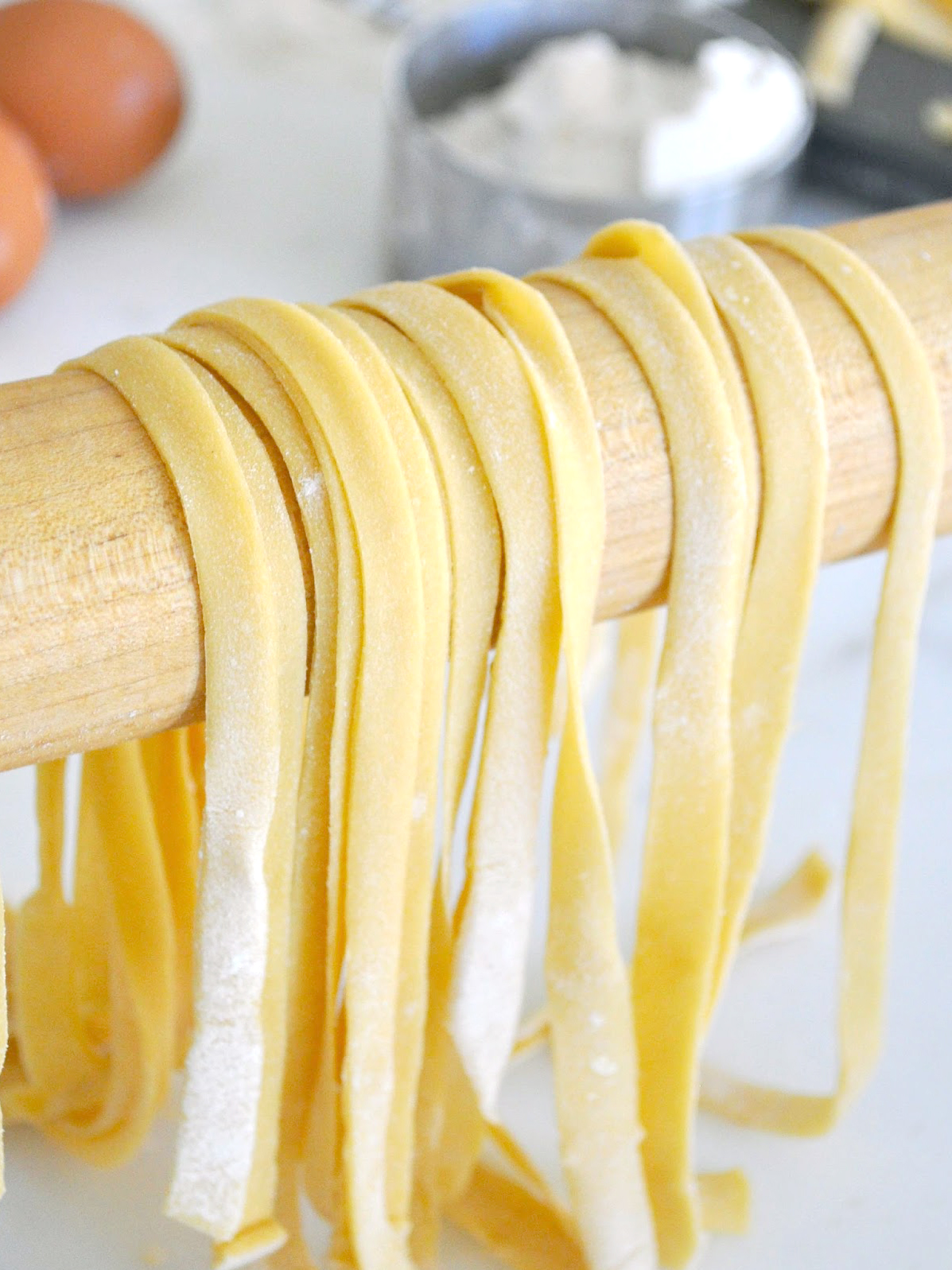 Fresh home made egg pasta - The Infatuated Foodie