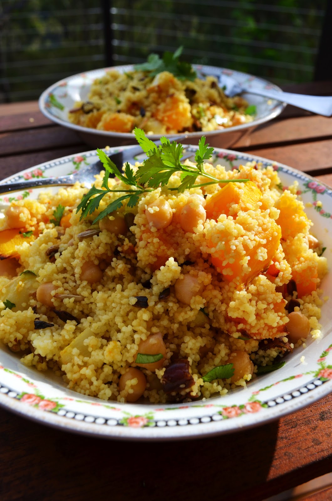 Gormandize Roasted Vegetable and Chickpea Couscous