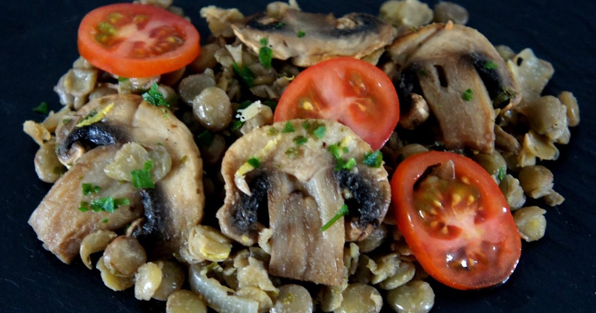 Kochglueck: Linsen- Champignon-Salat (2P)