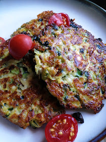 A Healthy Makeover: Zucchini Cakes